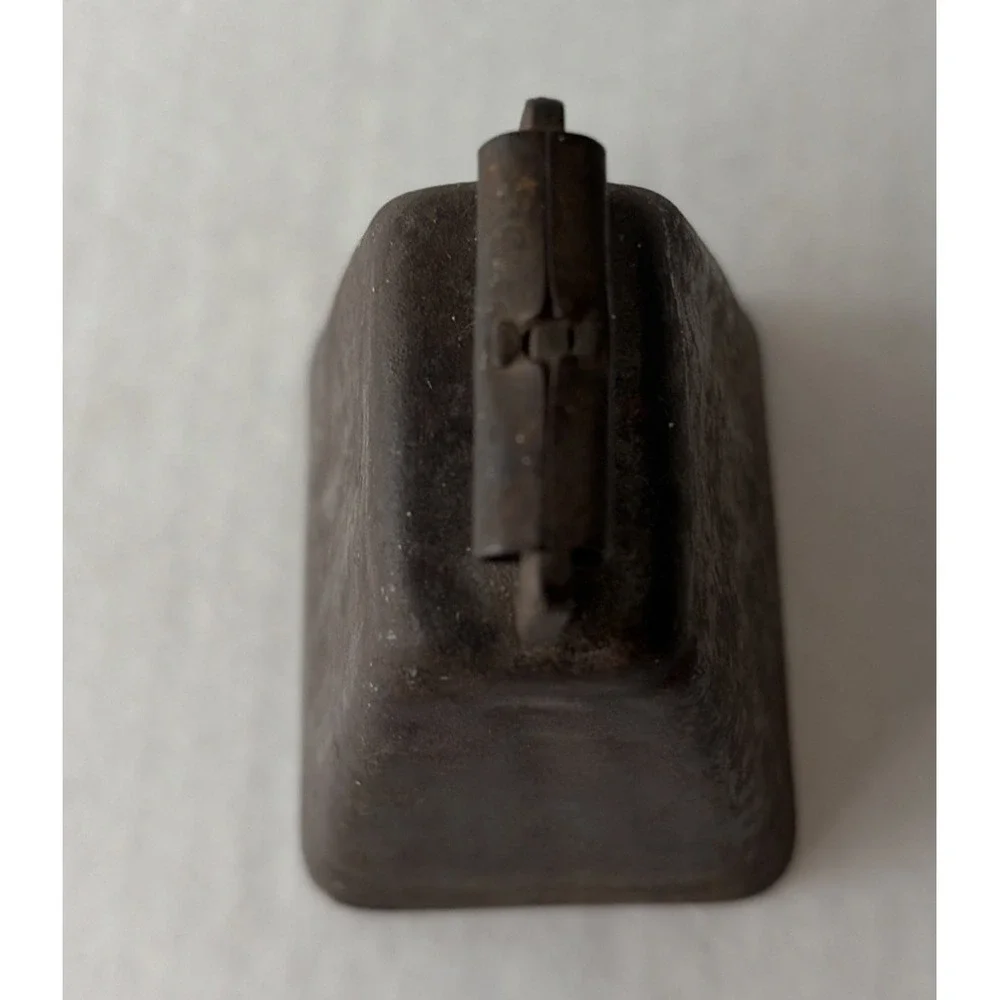 Vintage Cast Iron Cow Bell Unmarked Working Great